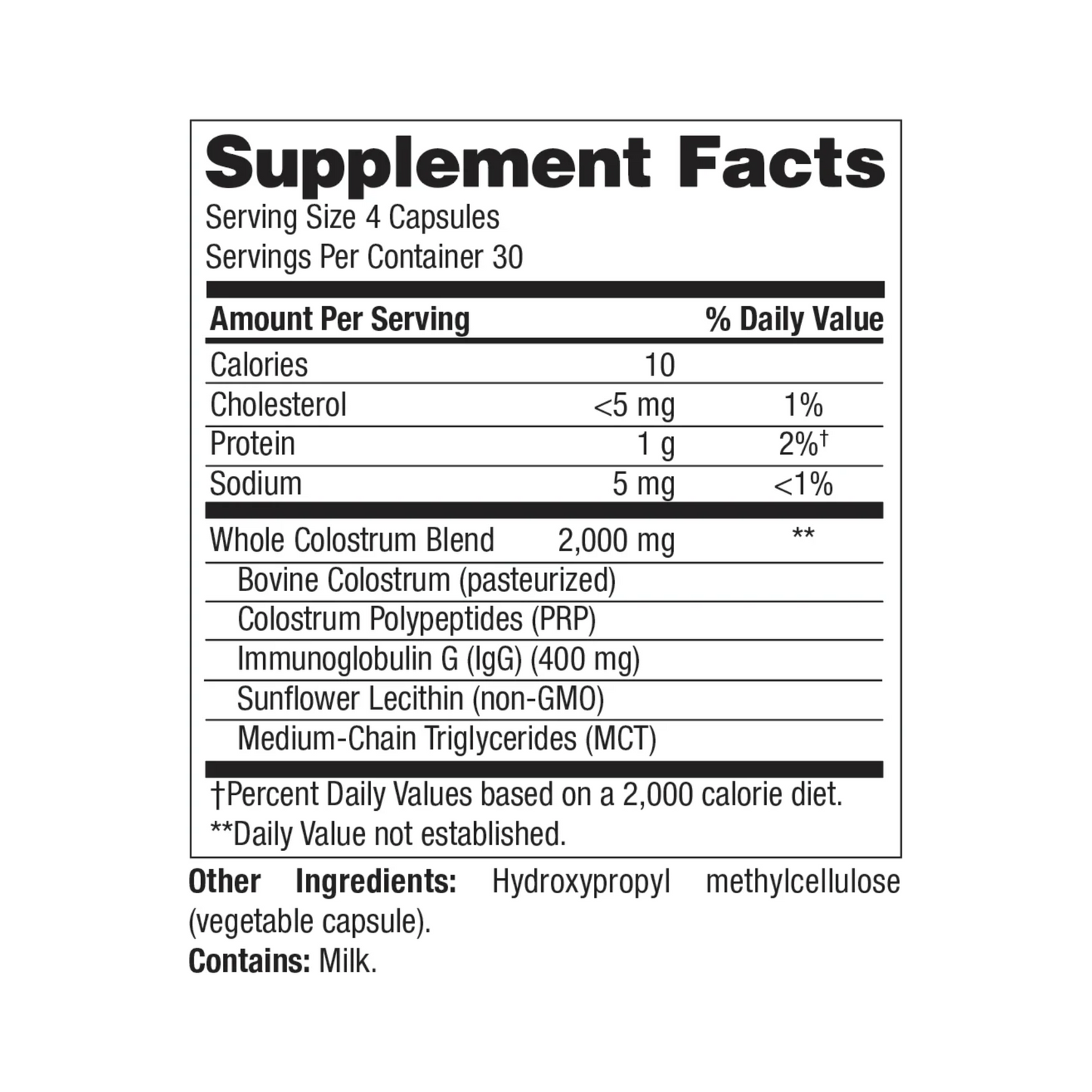 Colostrum PRP Capsules