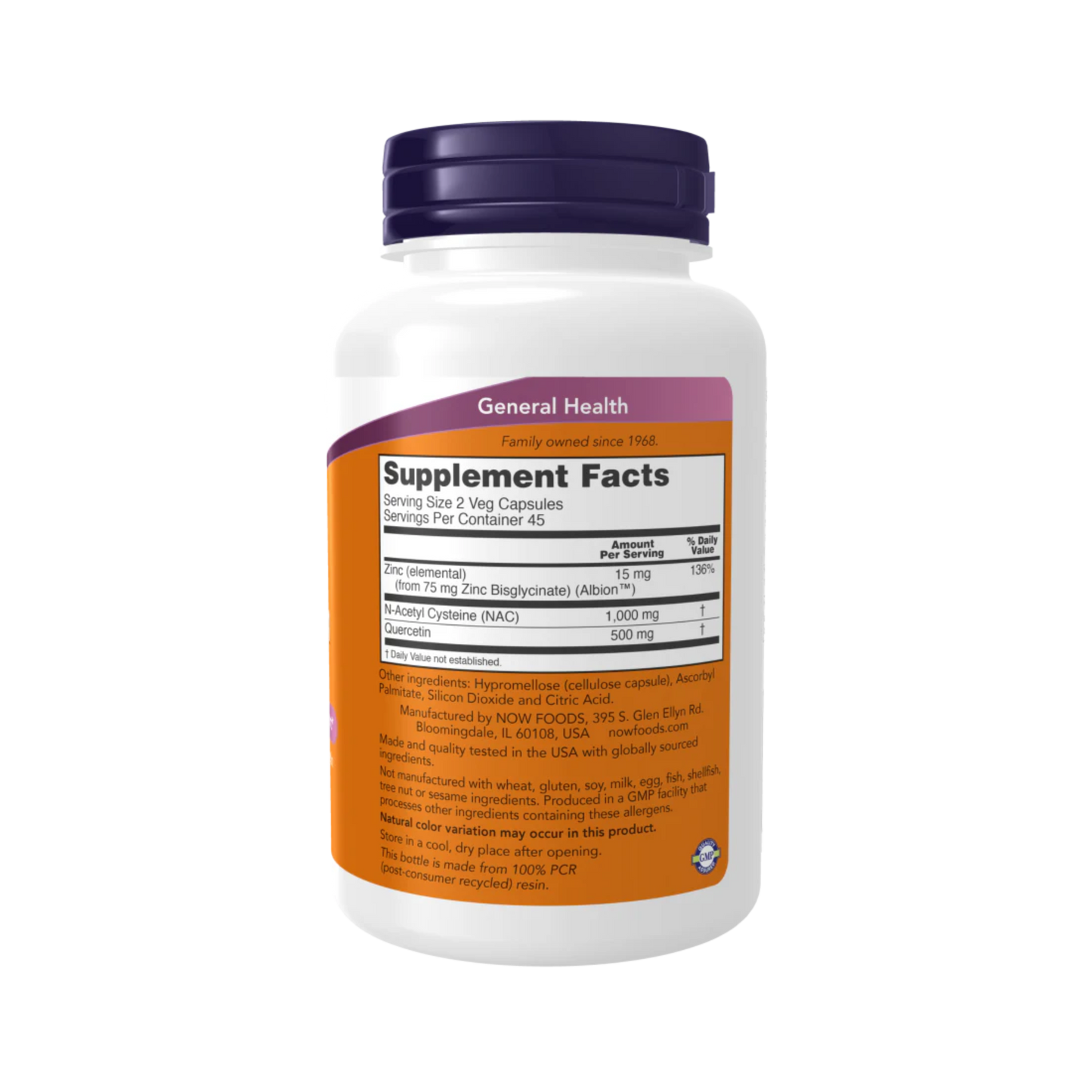 NAC Quercetin & Zinc