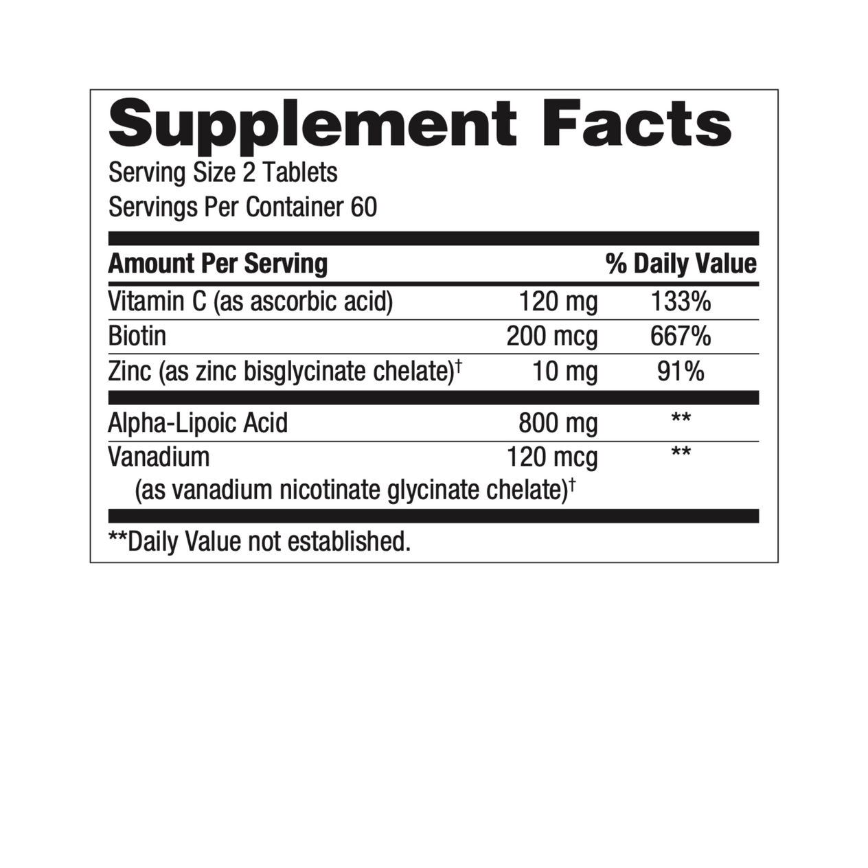 Alpha Lipoic Acid CR