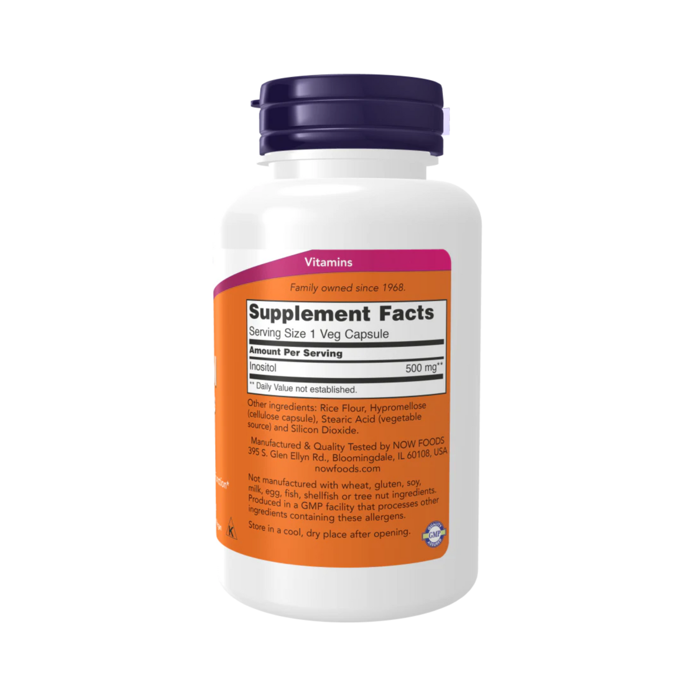 Inositol Capsules 500mg
