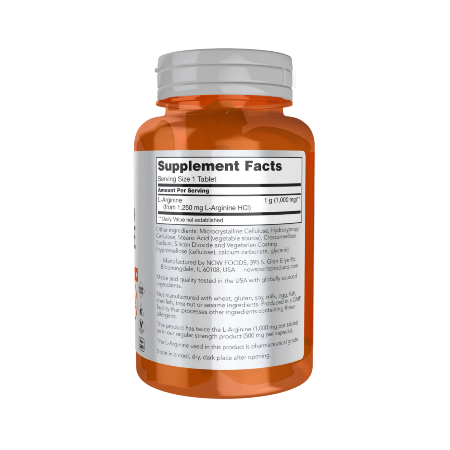L-Arginine Double Strength 100mg