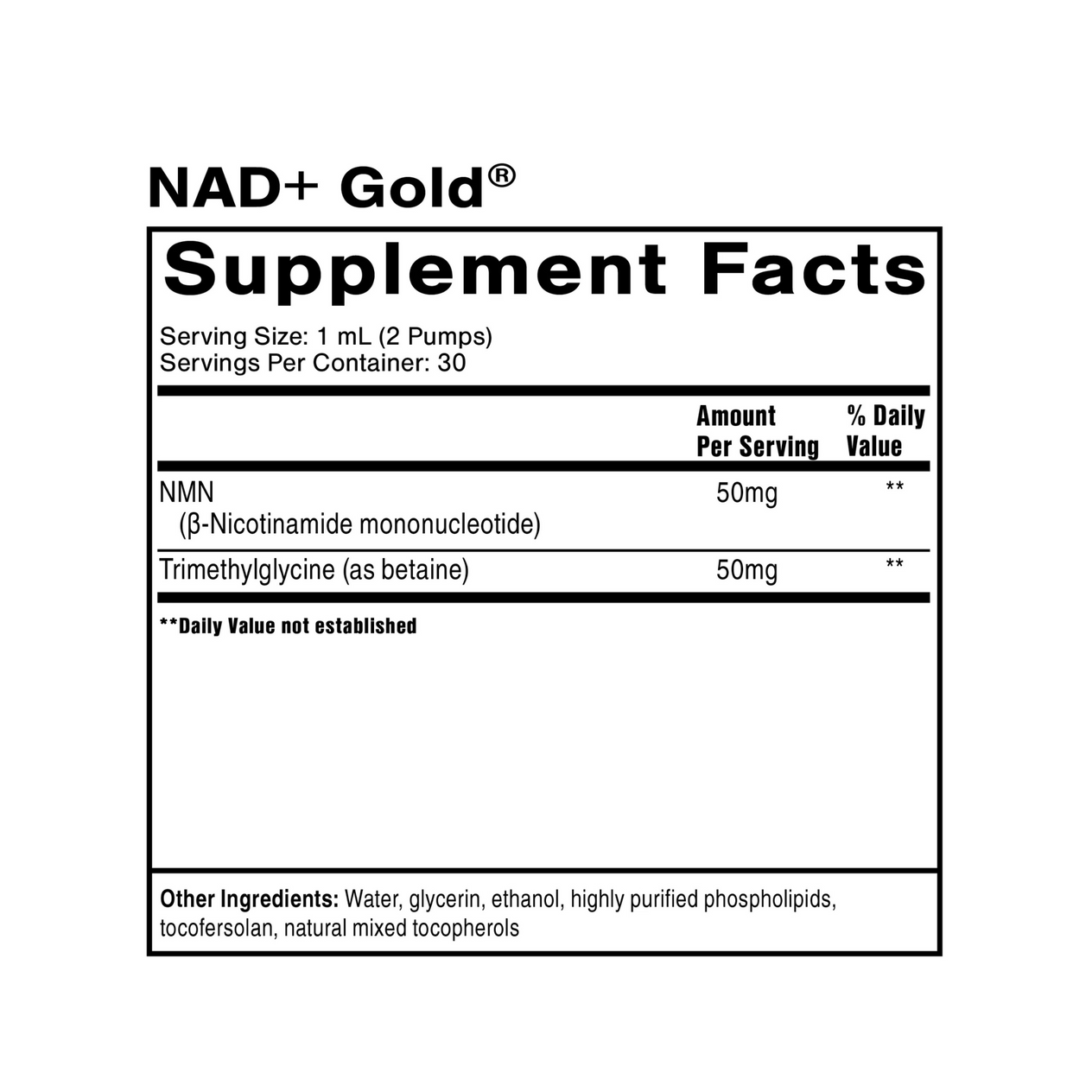 NAD+Gold