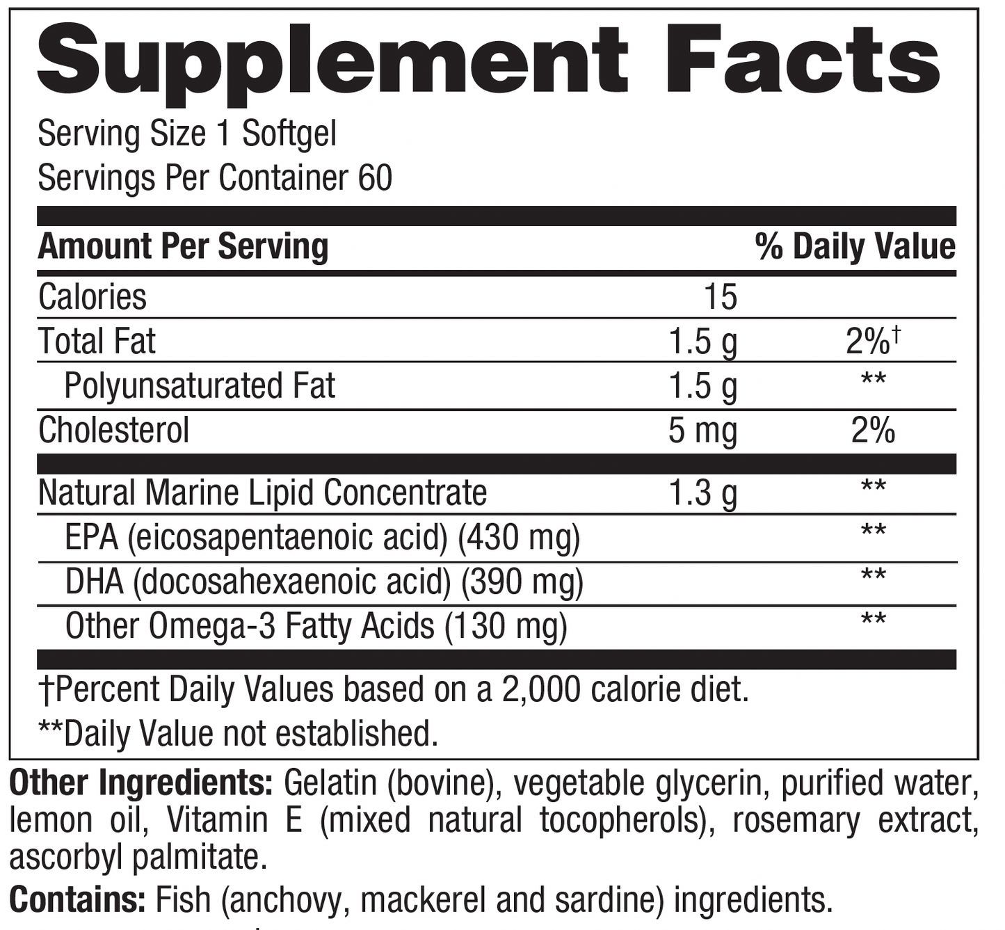 Omega 3 TG