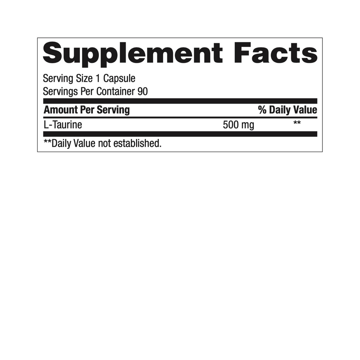 Taurine