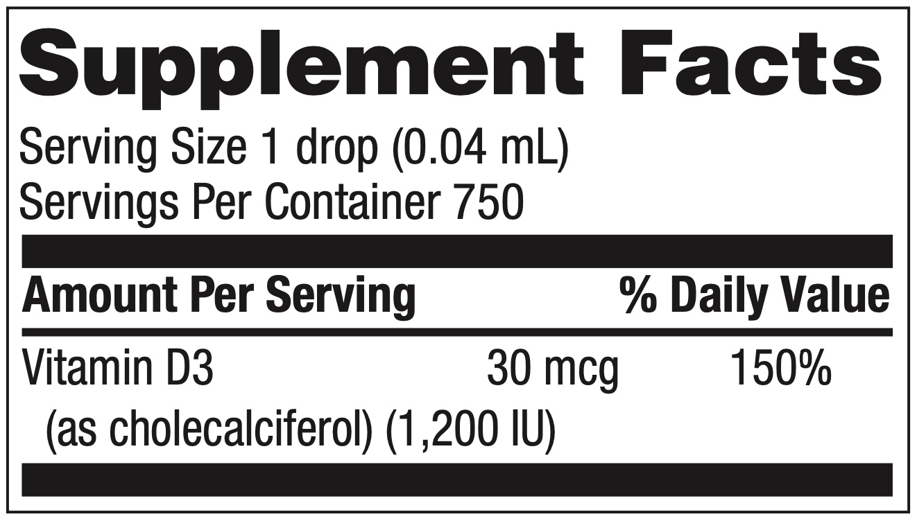 Vitamin D3 Drops