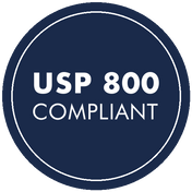 USP-800 Compliant badge