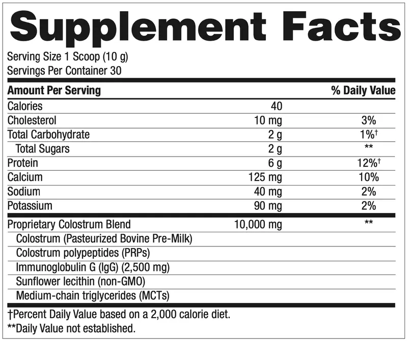 Colostrum PRP